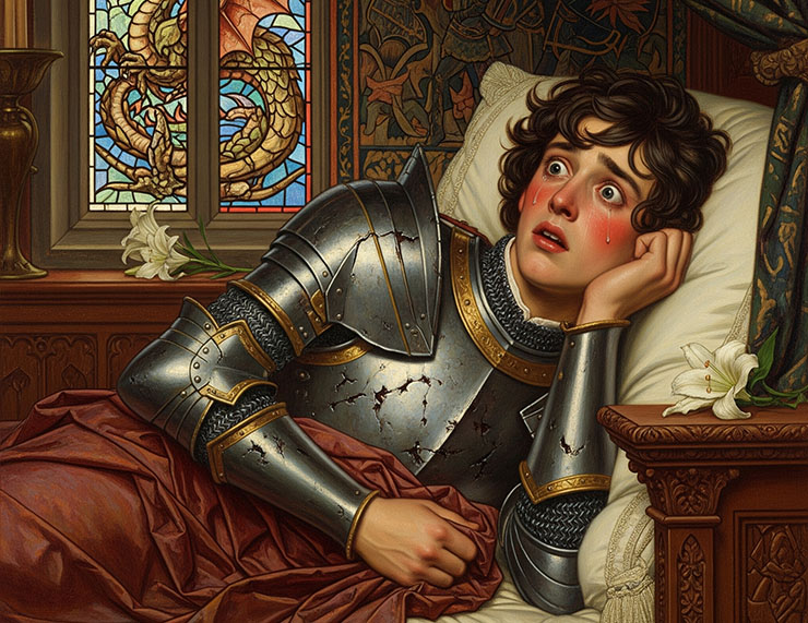 incubo del cavaliere maledetto