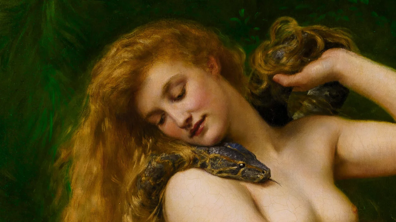 La leggenda di Melusina, donna drago medievale: dipinto che raffigura Lilith