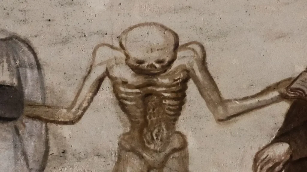 zombie medievali di veri manoscritti